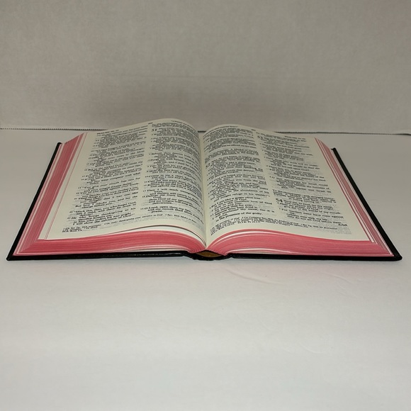 Holy Bible Revised Standard Version 1980 Inscription Inside Revised King James - Picture 9 of 15